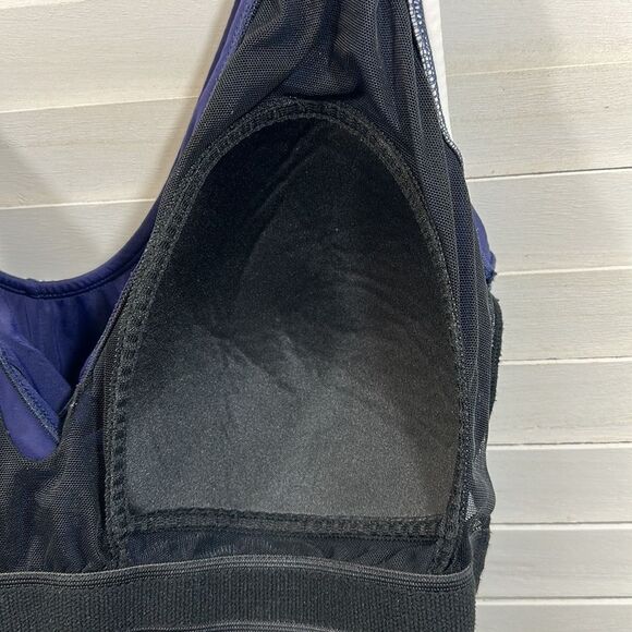 Robby Len Swimdress Size 20W Navy Blue & White EUC - Picture 13 of 15